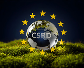 Image1.jpg (CSRD: European Union sustainability reporting standards. Globe, stars, and green growth represent corporate social responsibility.)