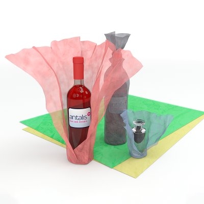 Hartie tissue colorata