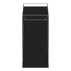 Olin Colours, Black, neted, mat, 120g/m2, 110 x 220 mm DL plic buzunar, fără fereastră, clapeta BOLD, banda adezivă, pastă ECF fara lemn, 500 buc/cutie, FSC Mix Credit