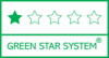 Această marcă este evaluată cu 1 stea verde în sistemul Green Star. Fibra de lemn folosită provine din păduri recoltate legal, iar producătorul operează un sistem de management de mediu certificat fie conform standardului ISO14001, fie conform etichetei ecologice UE, pentru a afla mai multe, faceți clic pe logo.