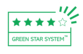 Un produs „Green Star System for Visual Com” de 4 stele înseamnă că este fie fabricat dintr-o materie primă de origine regenerabilă/biobază, care are o capacitate de reciclare ridicată, fie un material din origine reciclată care are o capacitate scăzută de reciclare.