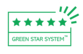 Un produs de 5 stele „Green Star System for Visual Com” înseamnă că este fabricat dintr-o materie primă de origine reciclată care are o capacitate ridicată de reciclare